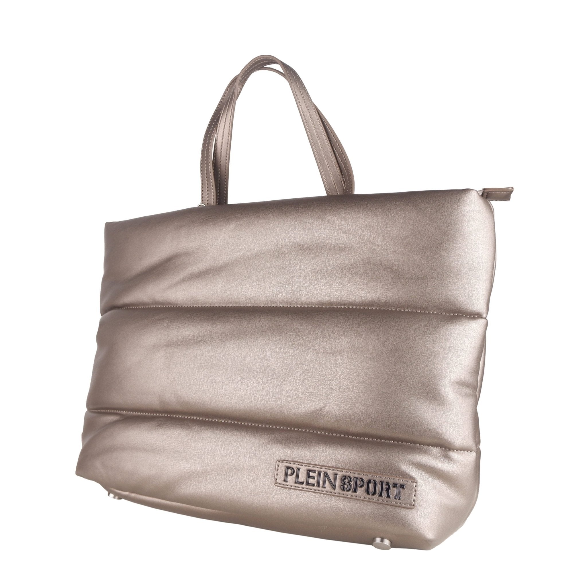 Plein Sport Gray Polyurethane Shoulder Bag - Fizigo